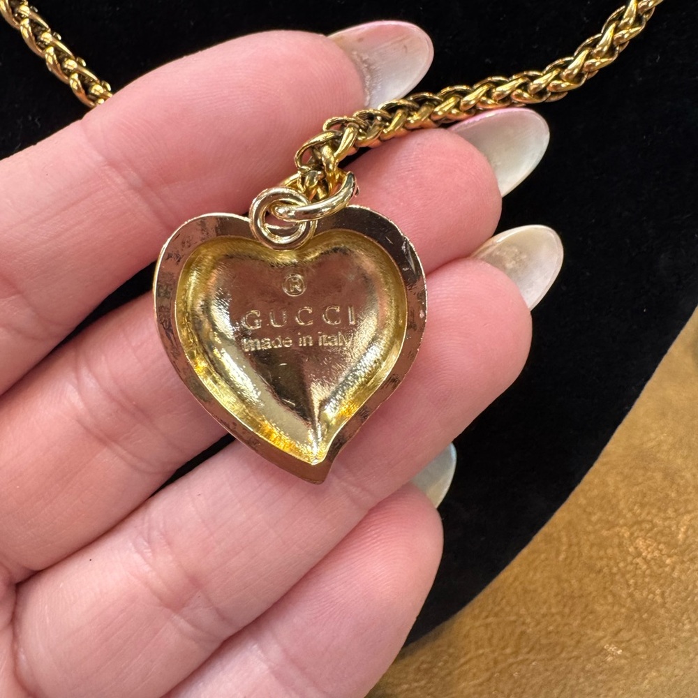 Upcycled charm necklace - Picture 2 of 2